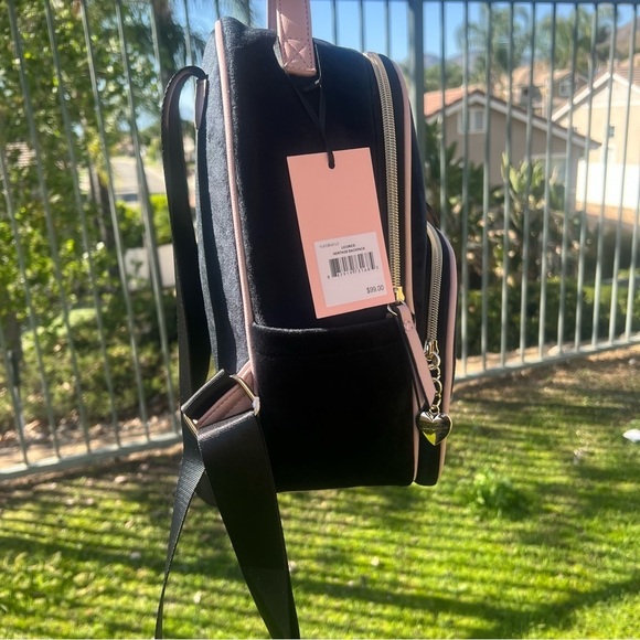 JUICY COUTURE black and pink mini backpack , NWT​​ main image 10